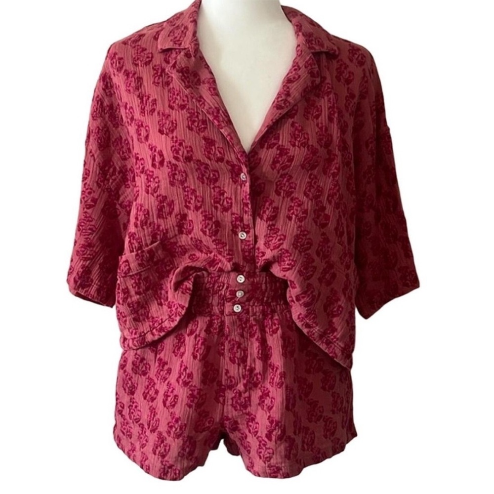 Zara Pink Button Down Shirt - Picture 8 of 13